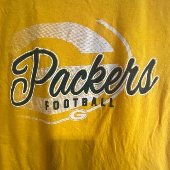 Green Bay Packers Short Sleeve Shirt Women’s Size XL - Picture 2 of 11